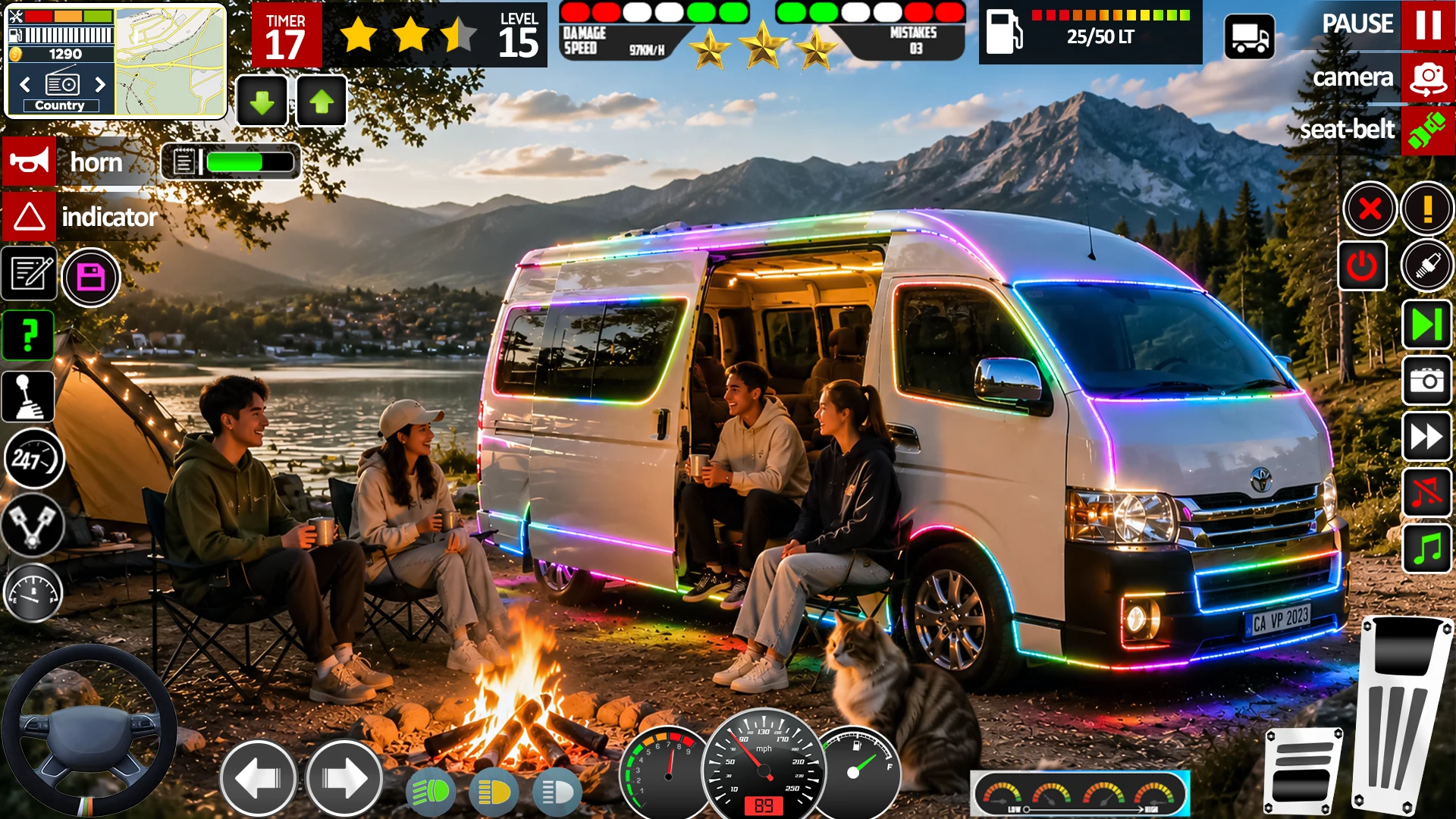 Van Driving Offroad Game 3D screenshot