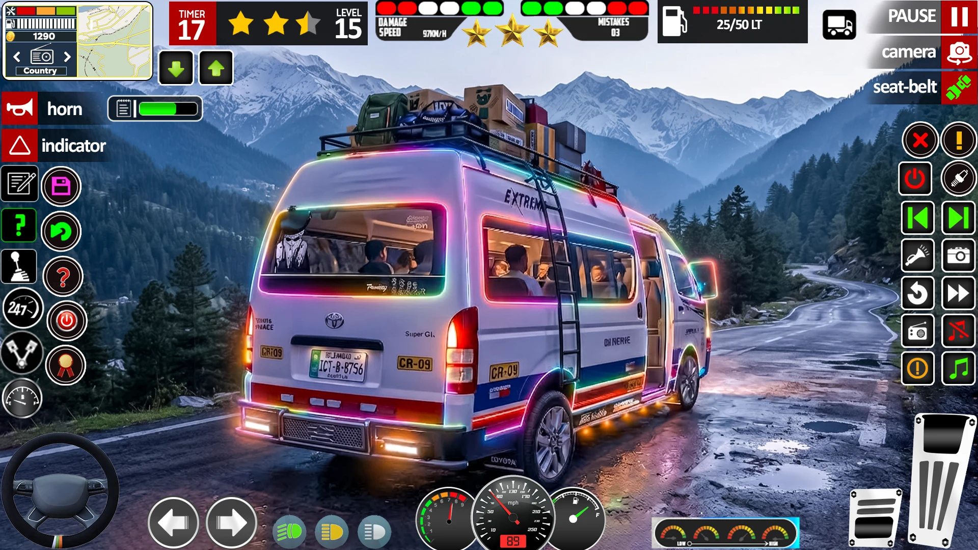 Van Driving Offroad Game 3D screenshot